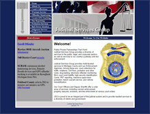 Tablet Screenshot of courtofficer.com